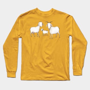 Wild Goat Family Long Sleeve T-Shirt